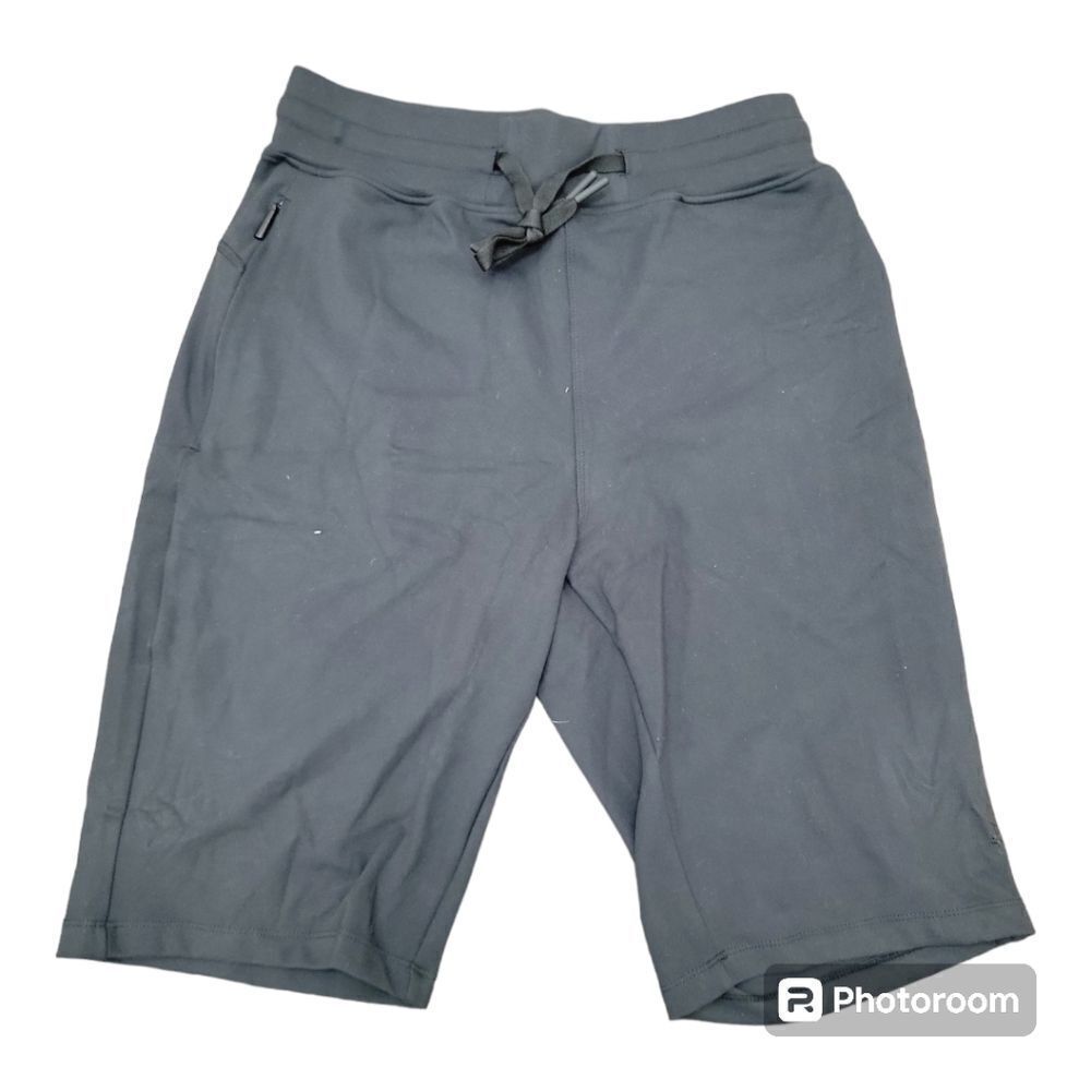 Baleaf Athleisure 10-inch Inseam Black Athletic Shorts Zip Pockets Comfy Size XS